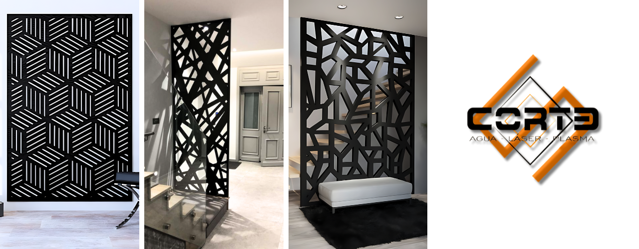 Diseño personalizado de celosías, letreros y cortes industriales para espacios únicos